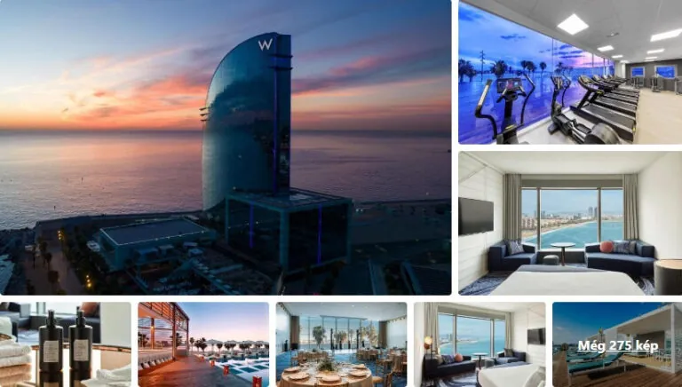 W Barcelona - luxus hotel szálloda a kikötőben
